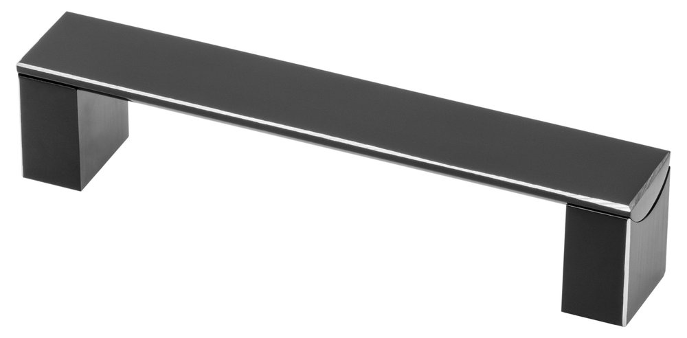 Алюминиевая мебельная ручка GTV ARES 128 черный UA-ARS128-20