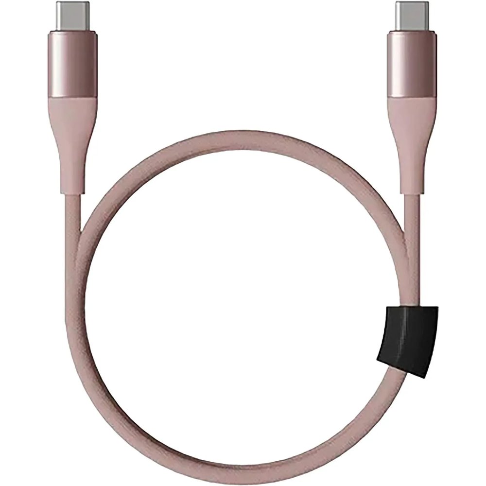 Кабель Type-C - Type-C, 1 м, Xiaomi SOLOVE, розовый, DW3 Pink RUS
