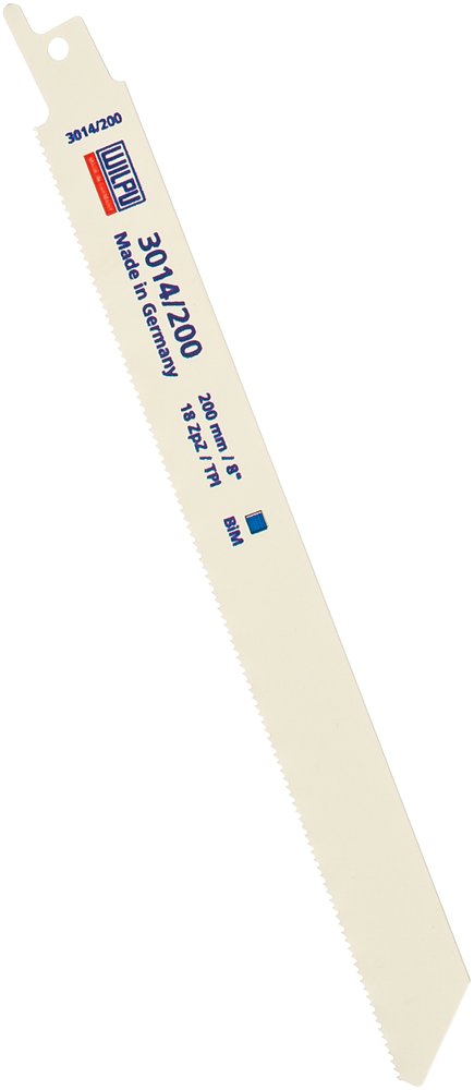 Полотно по металлу 3014/200 Bi-metall (5 шт, 200х19х0.9 мм, 180 мм, 18 TPI) WILPU 1442000005