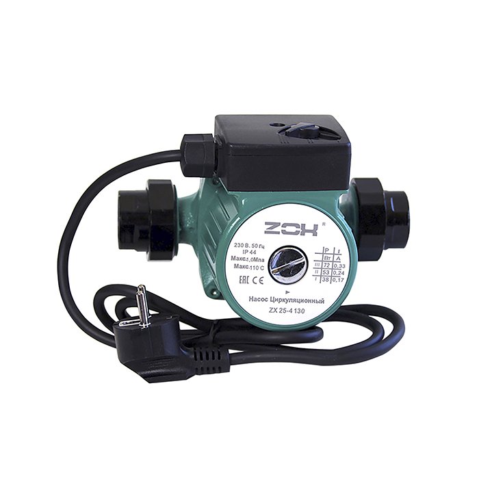 Циркуляционный насос ZOX ZX 25-6 130, с гайками 530286