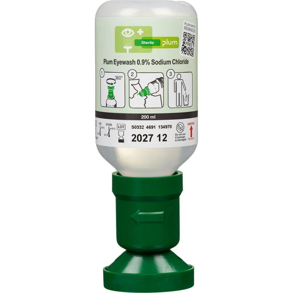 Средство для промывки глаз от инородн частиц Plum Eyewash 200мл 4691 (6494)