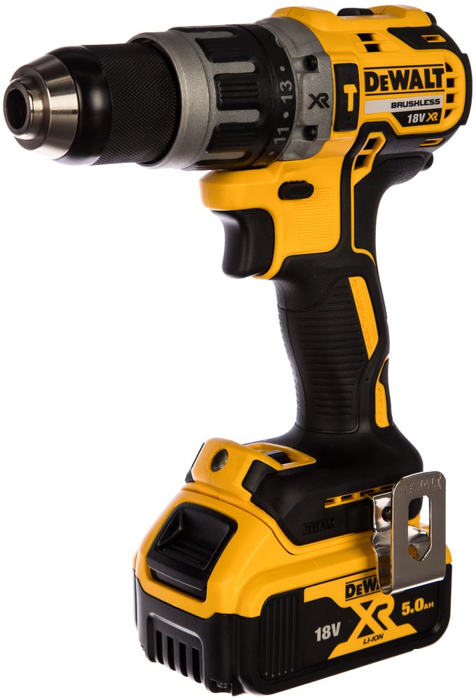 Бесщеточная ударная дрель-шуруповерт DEWALT DCD796P2
