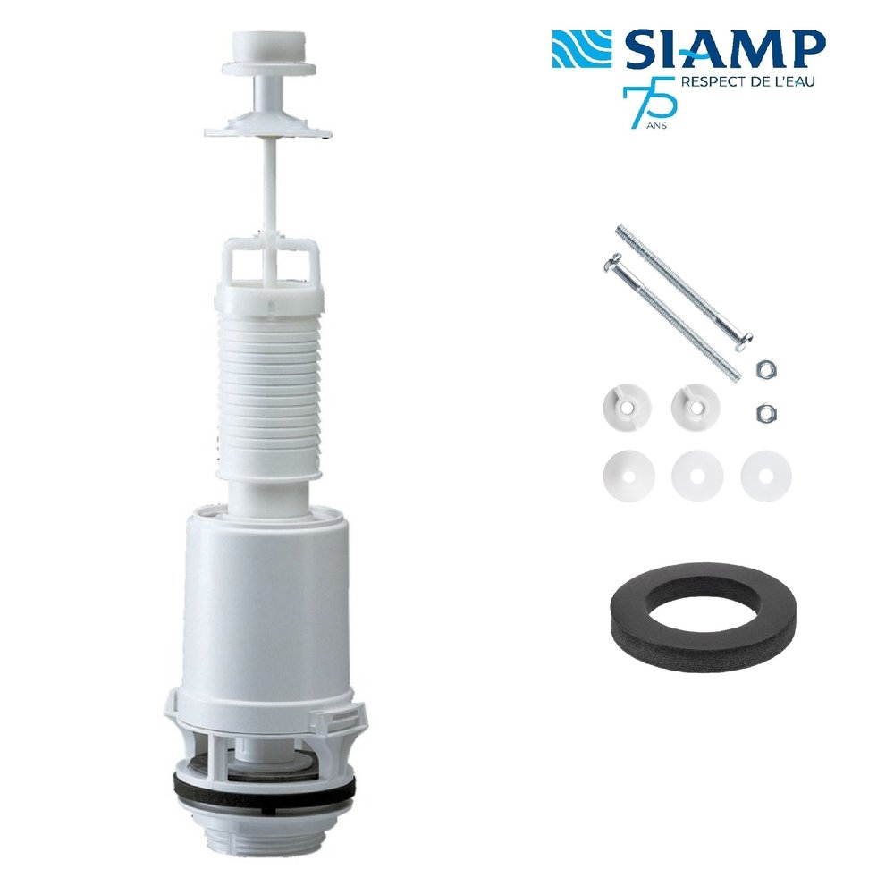 Выпускной клапан SIAMP тяга вверх CLASSIC 42B белый 324256070025