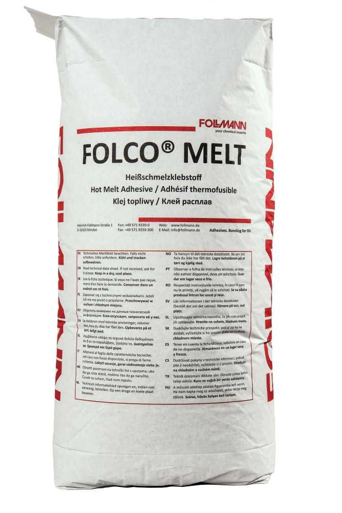 Клей расплав FOLCO MELT EB 1754 мешок 25 кг Follmann 14340-011-061-11