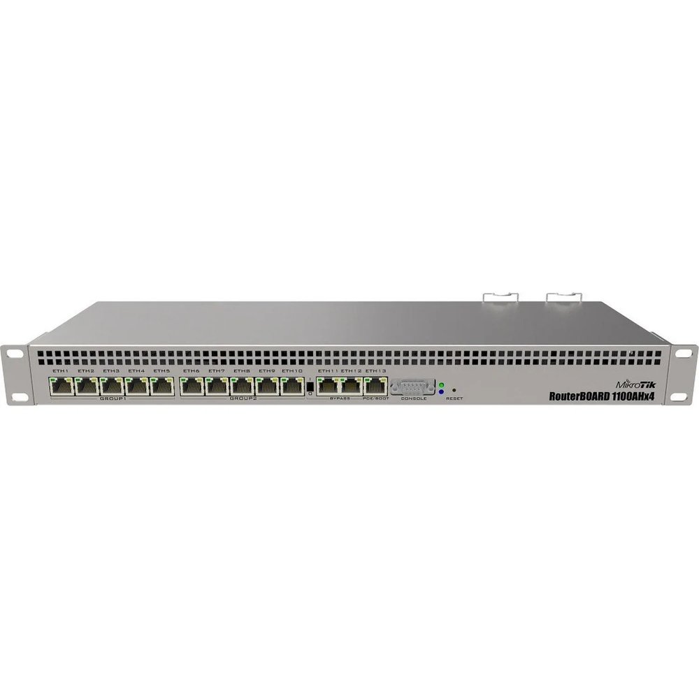 Маршрутизатор MikroTik RB1100AHx4 (RB1100x4) 13x1Gbit 1хmicroSD 802.3at