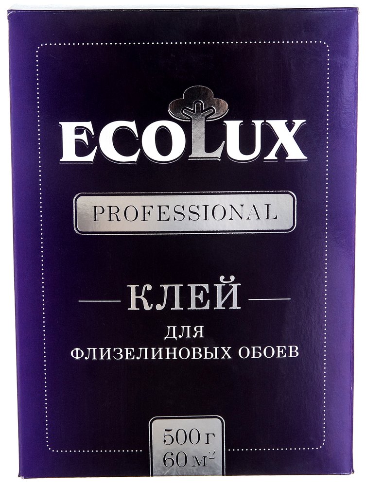Клей для обоев ECOLUX PROFESSIONAL Флизелин 500 г 4607133681210