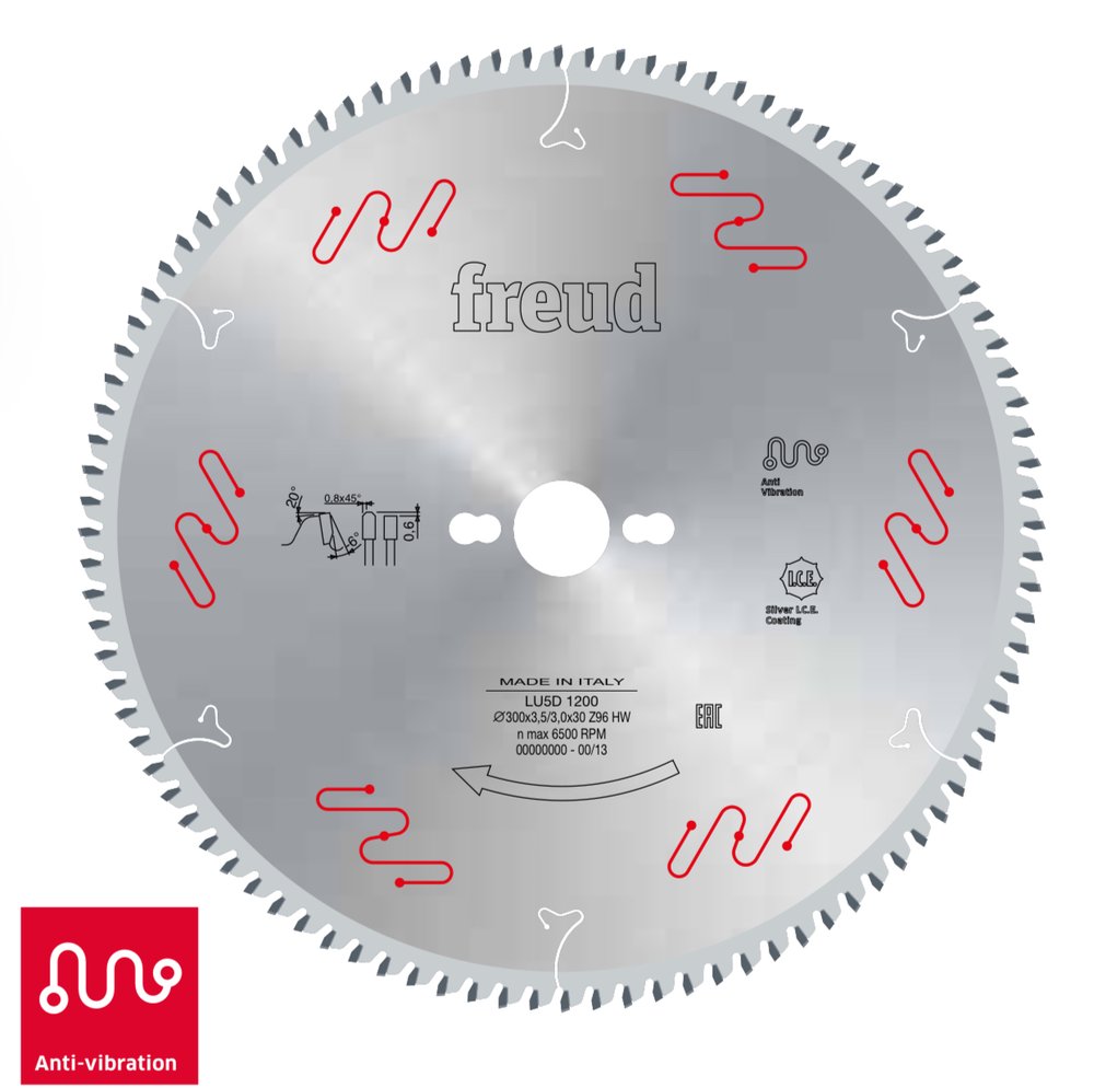 Пильный диск по алюминию 400x3.5x32 мм, Z120 Freud LU5D 2400