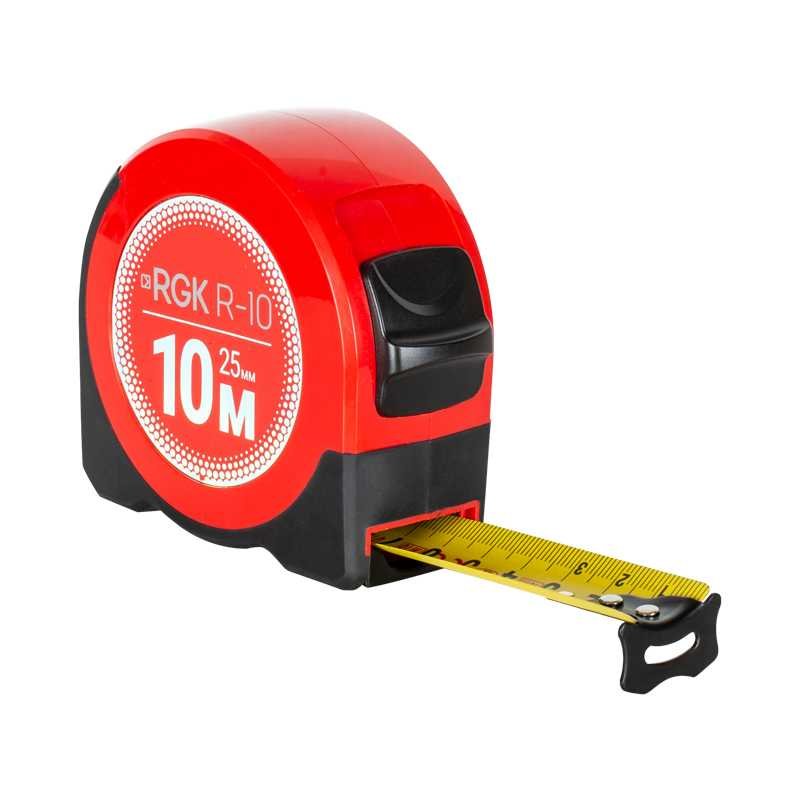 Измерительная рулетка RGK r10 с поверкой 755986