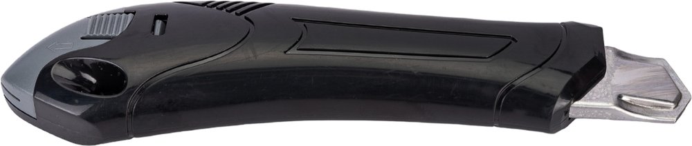 Канцелярский  нож STARTUL выдвижной 18 мм Black Line ST0923