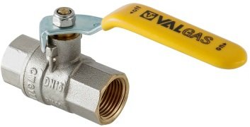 Шаровой газовый кран, стальная рукоятка 3/4 вн.-вн. Valtec VALGAS VT.271.N.05