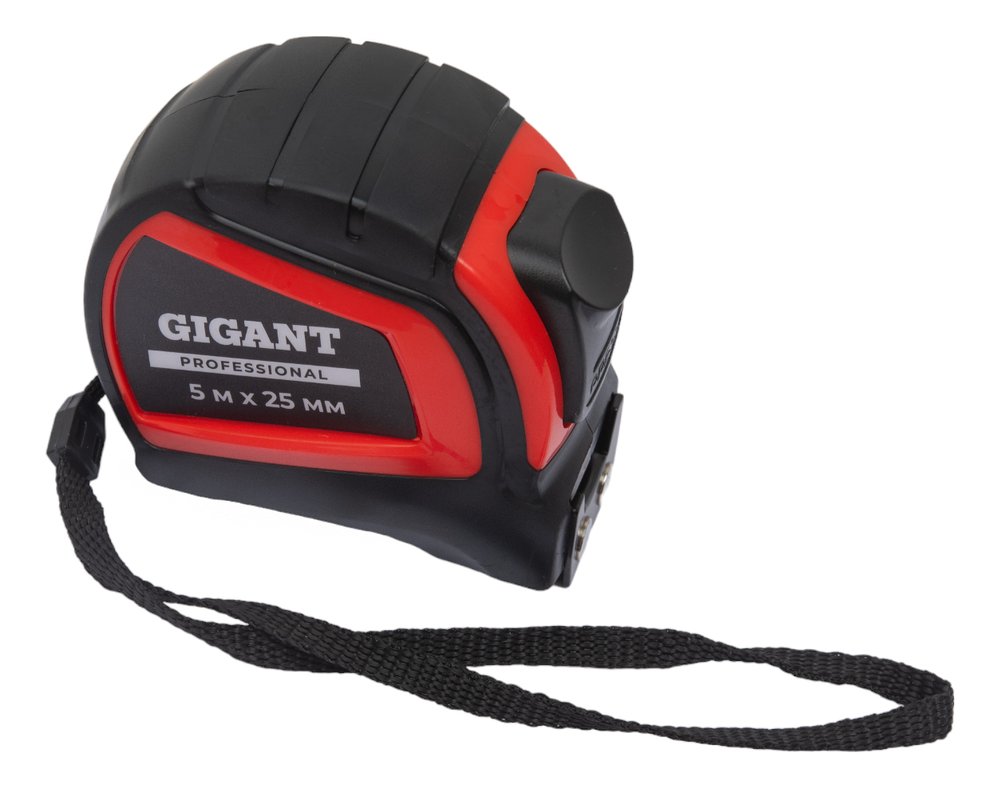 Рулетка Gigant Professional с автостопом 5м 25мм GPGW-03