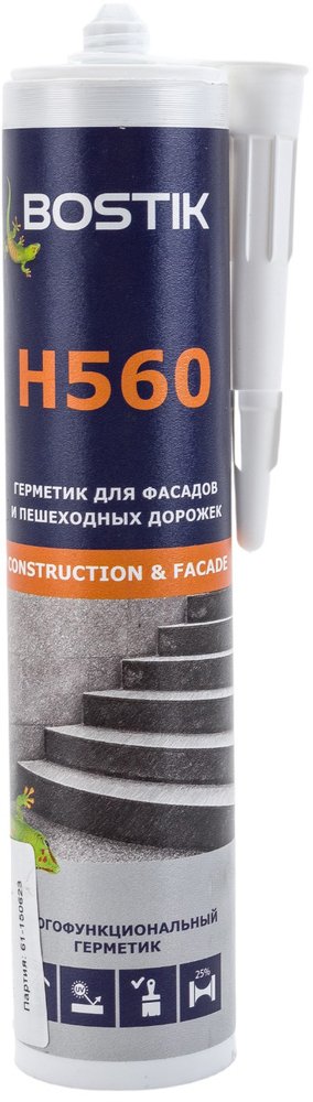 Герметик Bostik H560 светло-серый, 290 мл 50010039