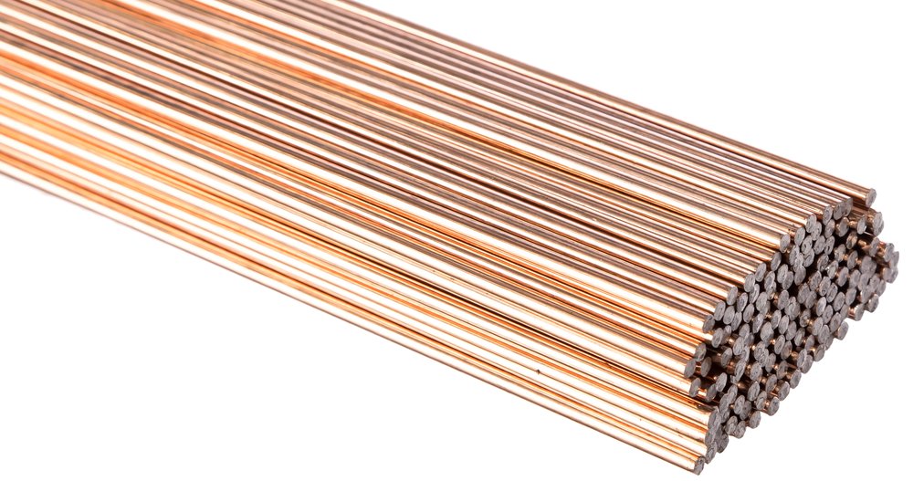 Прутки омедненные TIG ER70S-6/SG2 (5 кг, 2.4 мм, 1000 мм) Кедр 7390030