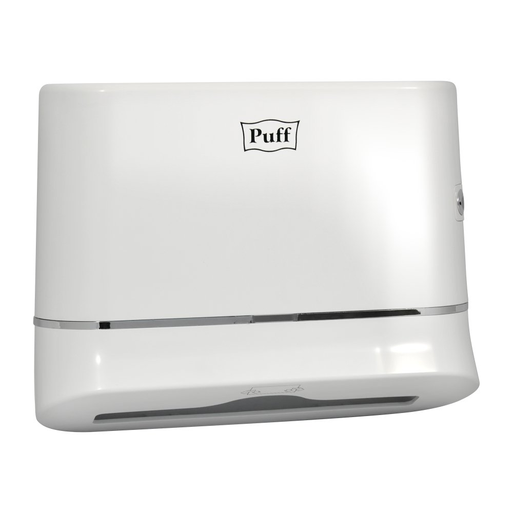 Диспенсер бумажных полотенец Puff 5135, белый, ABS-пластик 1402.008