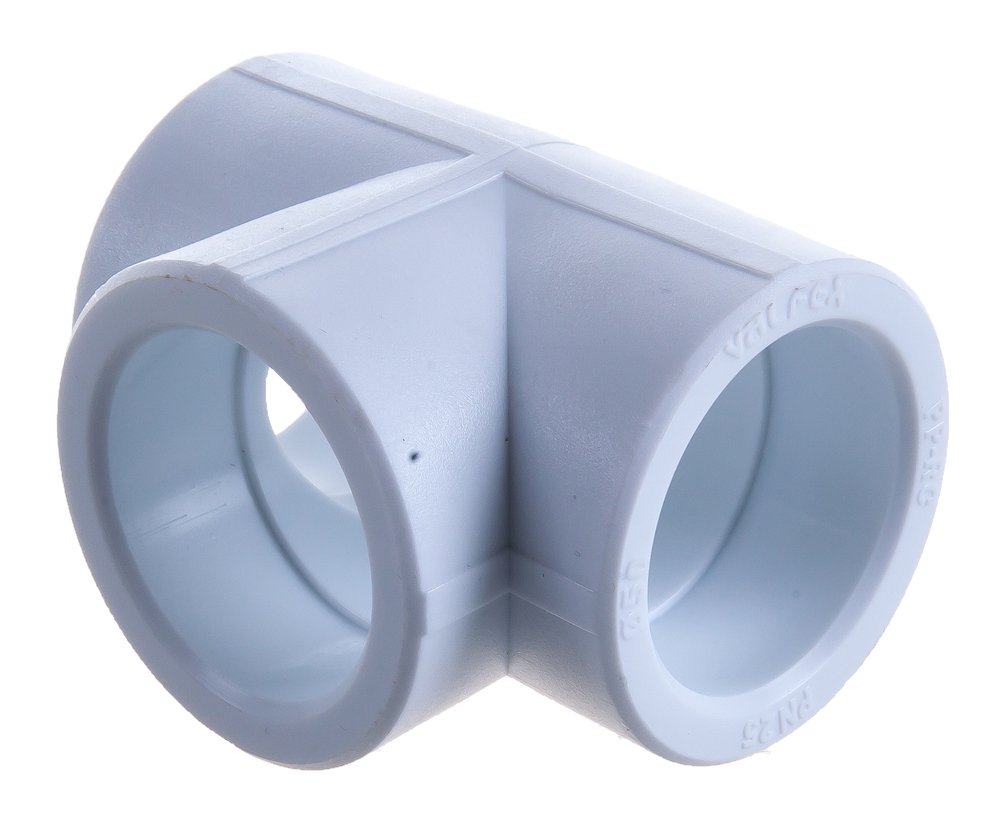 Тройник VALFEX PP-R белый Дн 50 10111050 127-0540