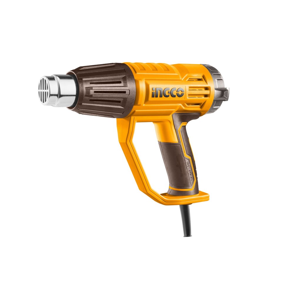 Строительный фен INGCO INDUSTRIAL 2000 Вт, ЖК-дисплей HG200058