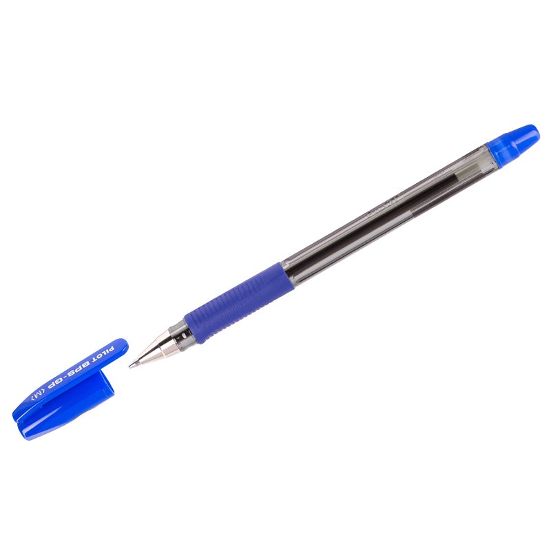 Шариковая ручка PILOT BPS синяя, 1.0 мм, грип BPS-GP-M-L