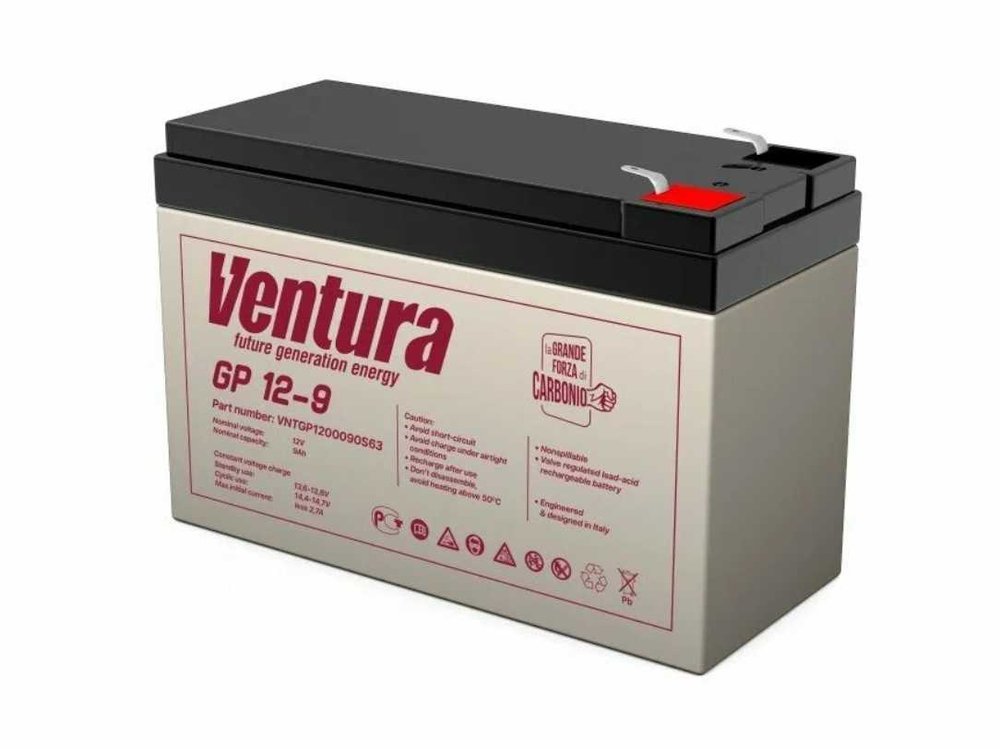 Аккумуляторная батарея 12 В, 9.1 Ач Ventura GP 12-9