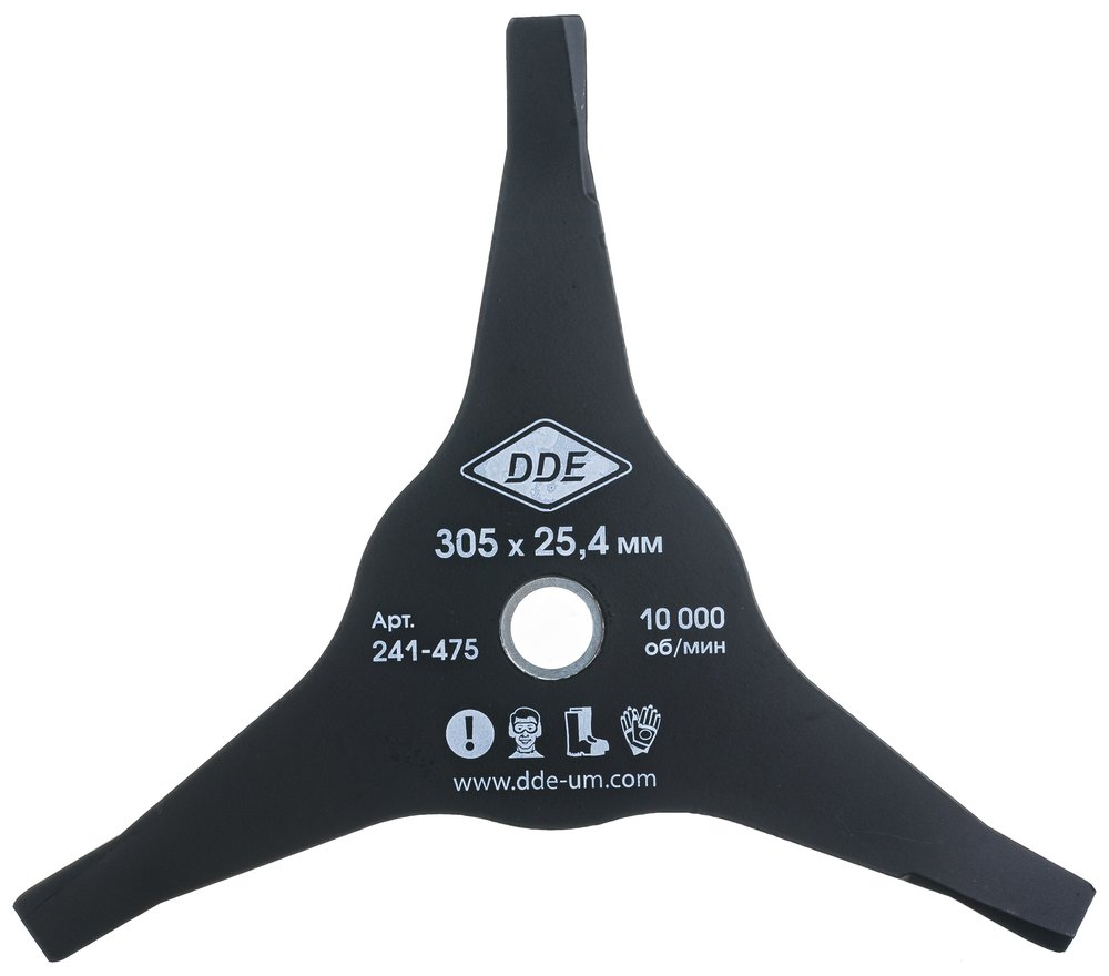 Диск AIR-CUT (305х25.4/20 мм, 3-х лопастной) для триммеров DDE 241-475