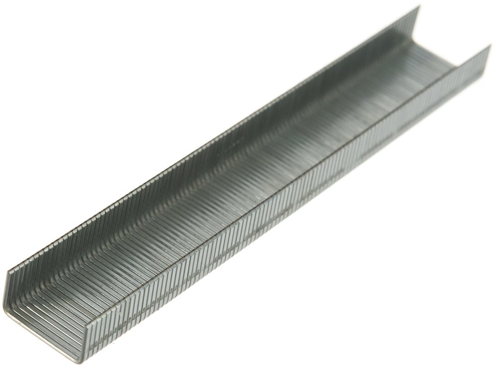 Скобы GROSS 6 мм, для мебельного степлера, усиленные, тип 53, 1000 шт. 41706
