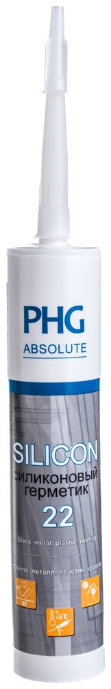 Силиконовый герметик PHG Absolute Silicon прозрачный 280 ml 448744
