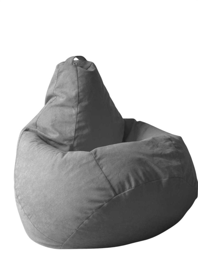 Кресло-мешок DreamBag цвет серый Велюр 4XL 5023331
