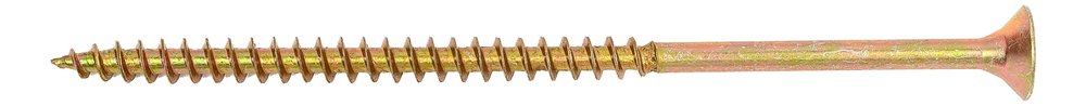 Шуруп крепежная техника желтый цинк, 5,0x100 10 шт. 11398