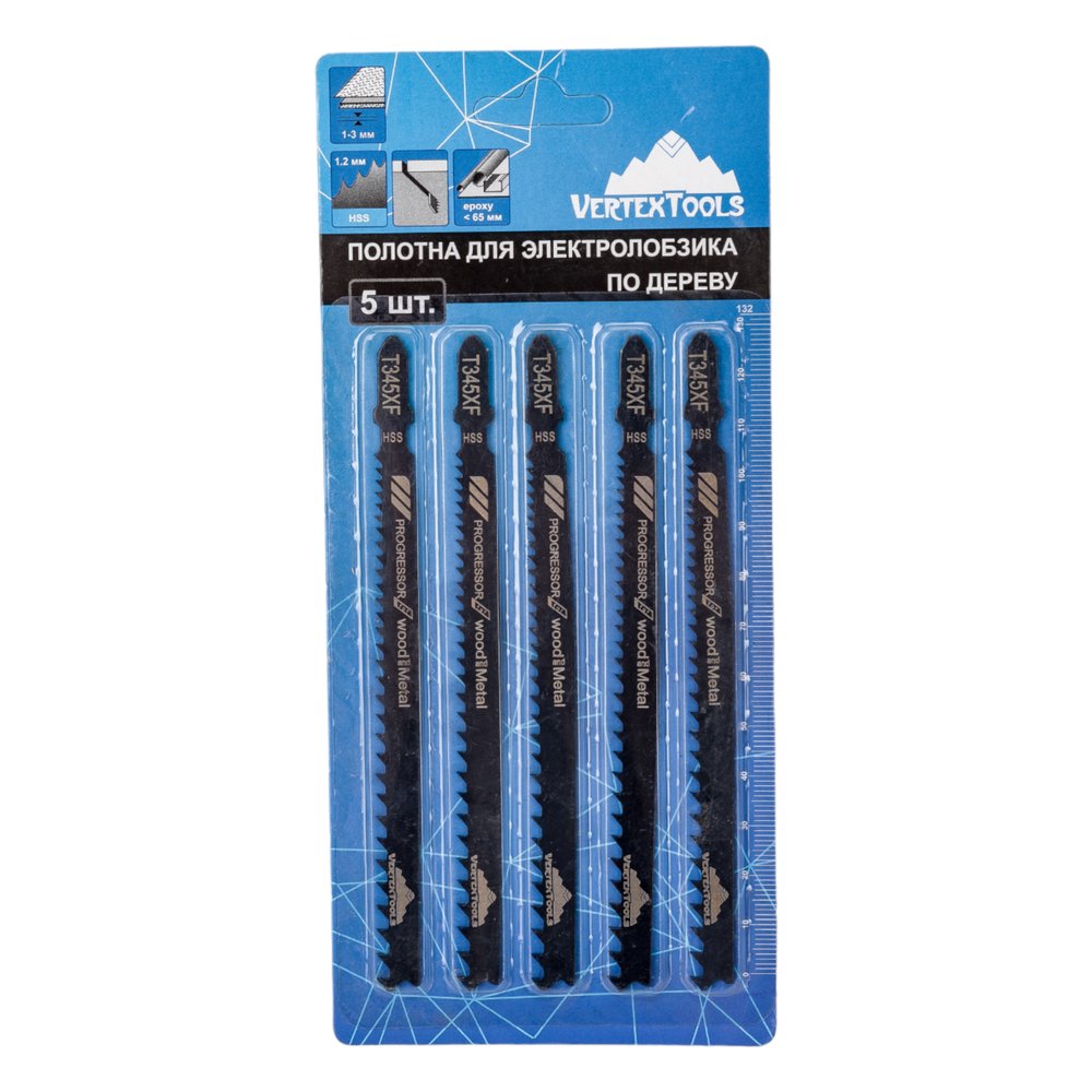 Полотно по дереву T345XF для электролобзика vertextools T345XF