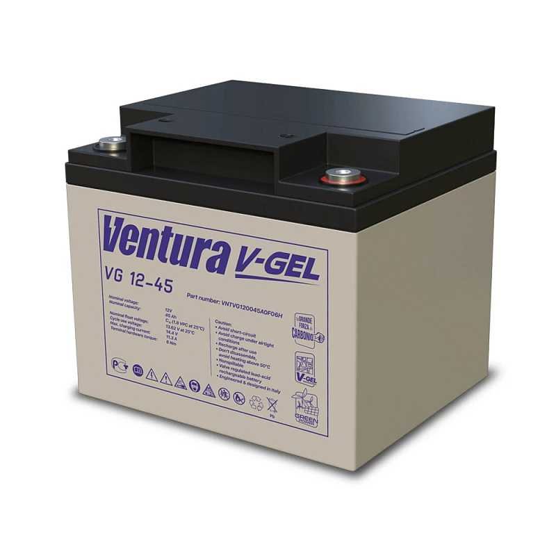 Аккумуляторная батарея 12 В, 45 А*ч Ventura VG 12-45