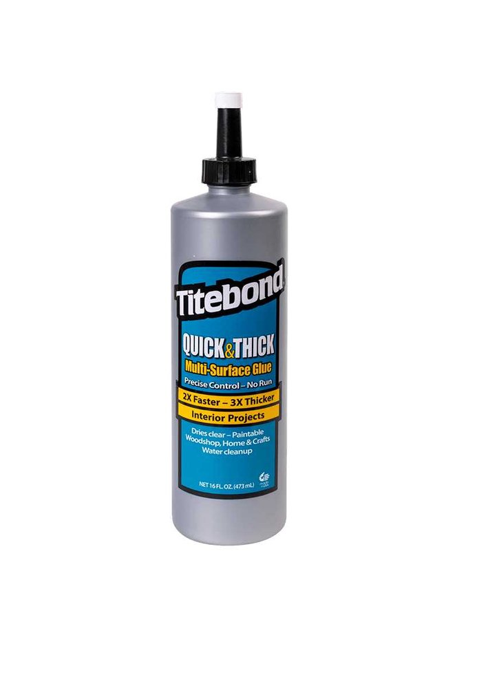Клей Titebond Quick & Thick. Не растекается и не капает. v2404