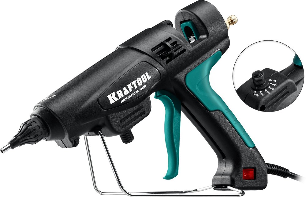 Термоклеящий пистолет KRAFTOOL Pro 06843-300-12