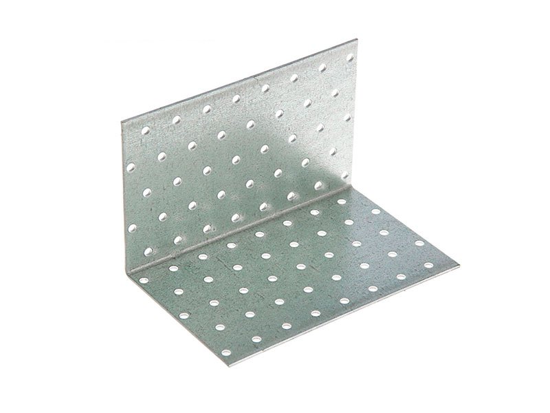 Крепёжный равносторонний уголок КРЕП-КОМП KUR 40x40x400x2 мм, 10 шт. кур40400