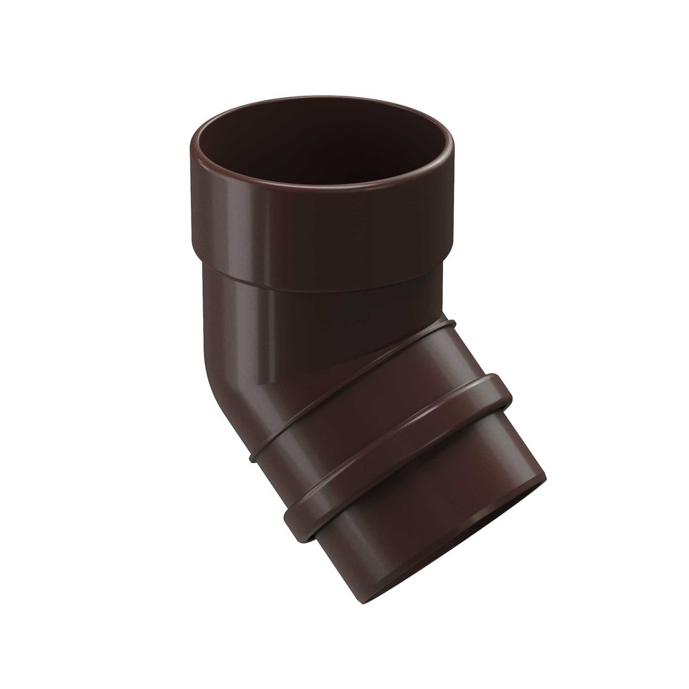 Колено DOCKE LUX 45 шоколад PVLA-1050