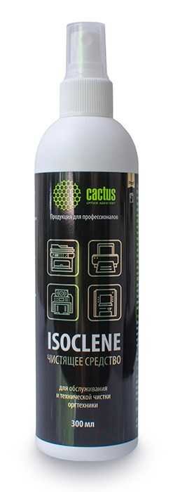 Спирт изопропиловый для очистки техники Cactus CS-ISOCLENE300 300 мл 1065991
