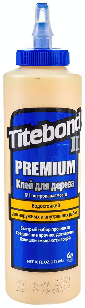 Столярный влагостойкий клей Titebond II Premium 5004