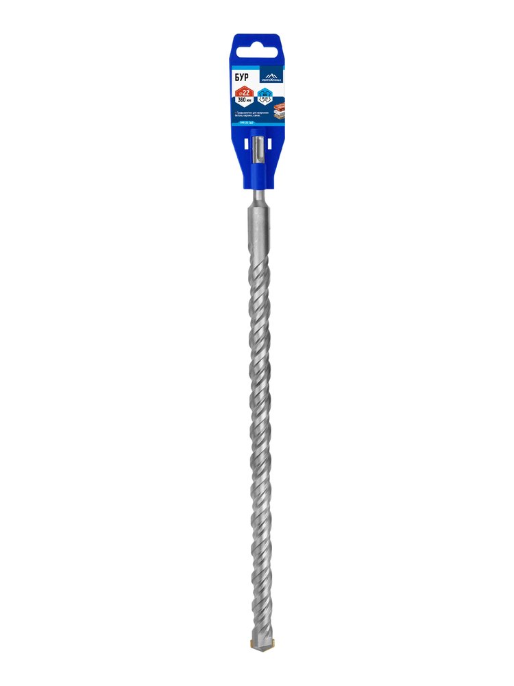 Бур SDS-plus (22х460 мм) Vertextools 999-22-460