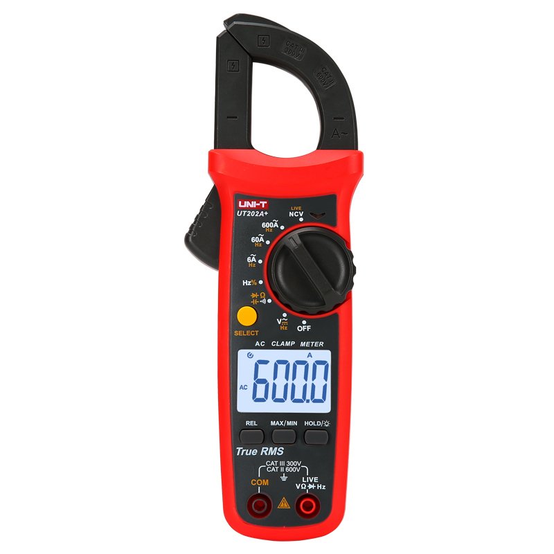Токоизмерительные цифровые клещи UNI-T UT202A+ ACA с автодиапазоном 00-00002532 142753