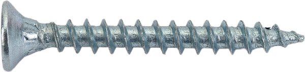 Шуруп крепежная техника белый цинк, 3,0x25 100 шт. 11309