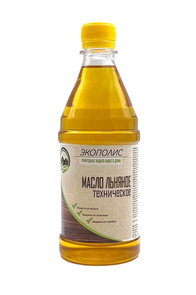 Масло льняное техническое Экополис 0,5 л mlt05