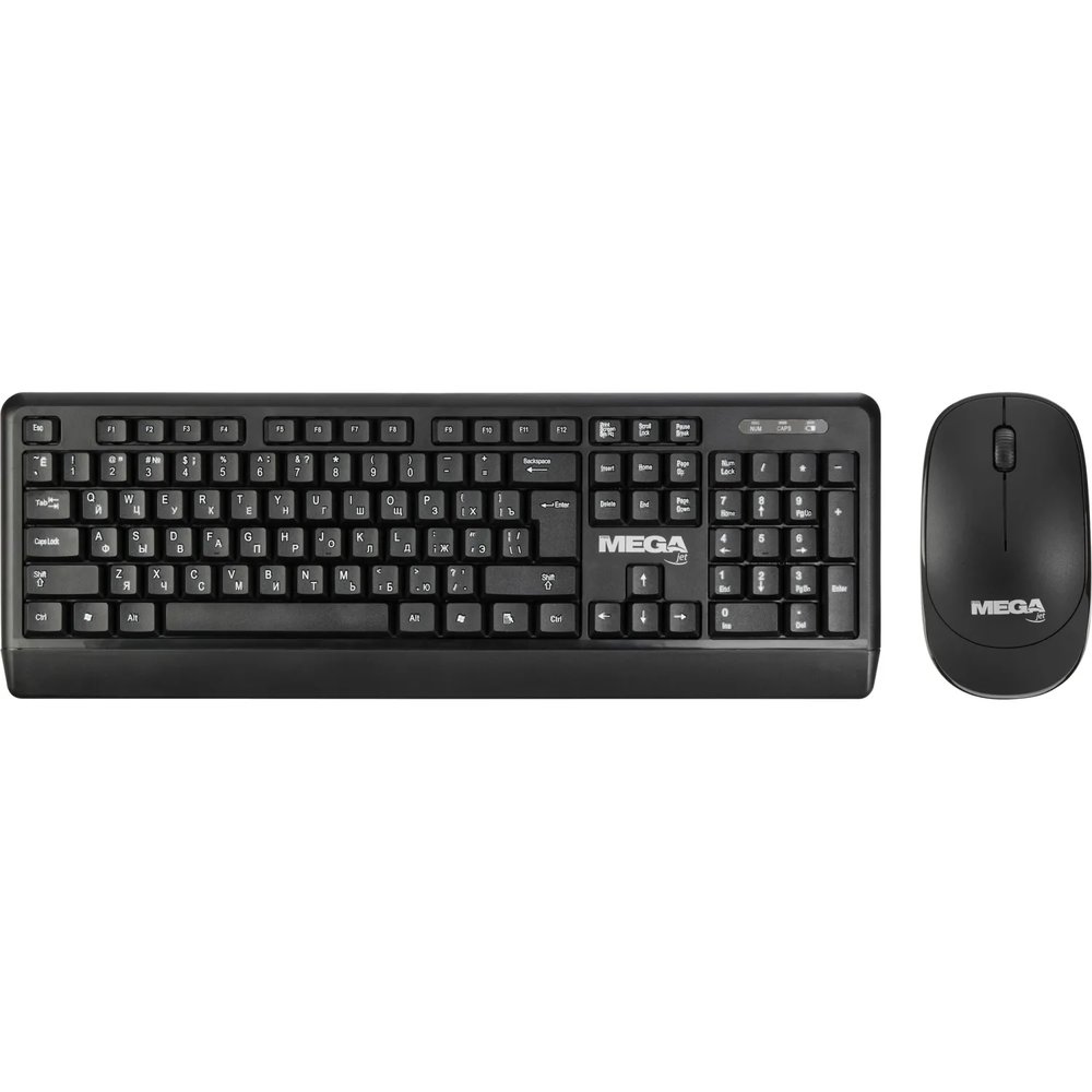 Набор клавиатура+мышь ProMega jet WKMC003 USB WLS RT/1+1 АА/dpi1200/3кн/чер