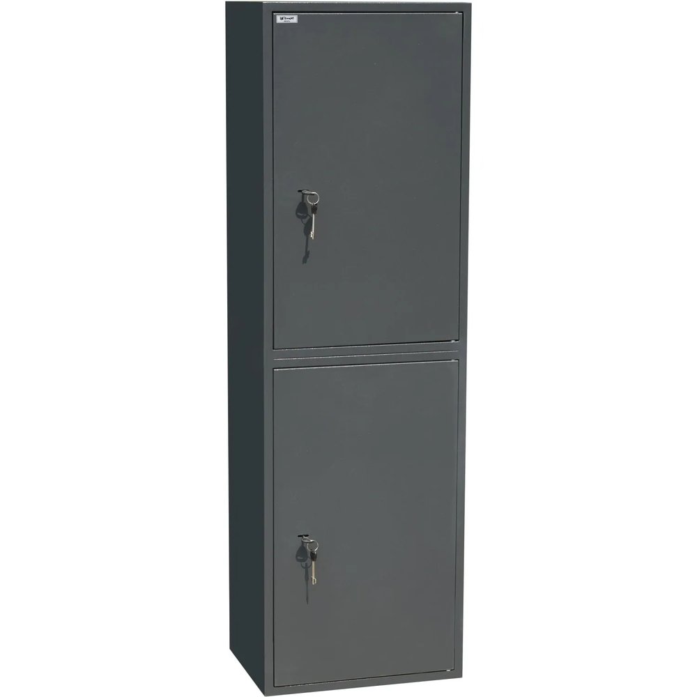 Шкаф для бумаг металлический Комус Мебель TSL-127/2M, 460х340х1272мм