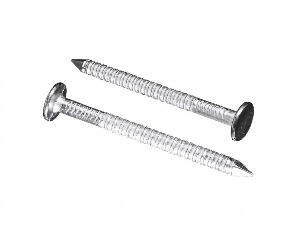Ершеные гвозди с плоской головкой BOWT цинк, 4,2x100, 200 шт. C03841