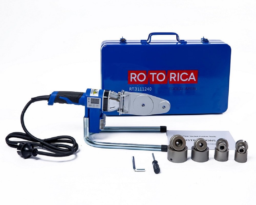 Раструбный сварочный аппарат ROTORICA Rocket Welder 40 Blue серия Top RT.3111240