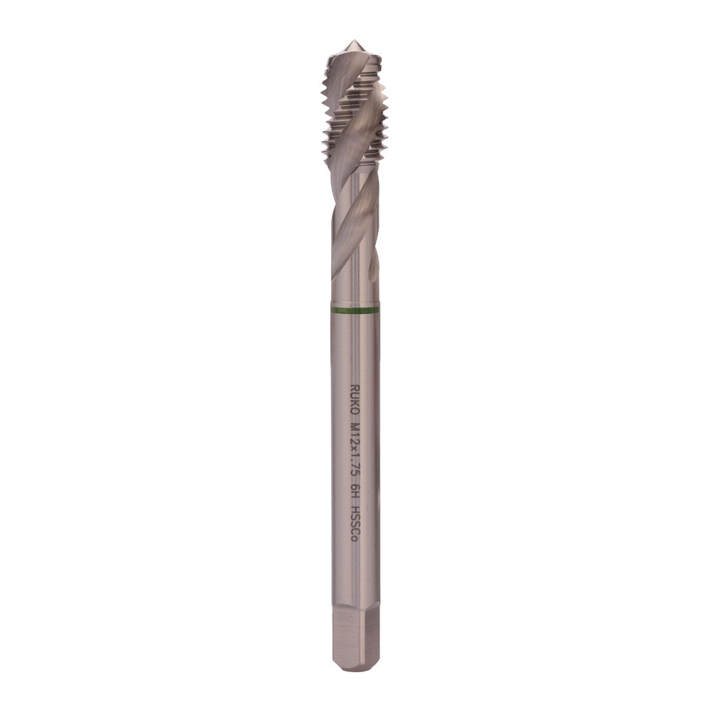 Машинный метчик Ruko М 12 Шаг 1.75 мм HSSE-Co5 233120E