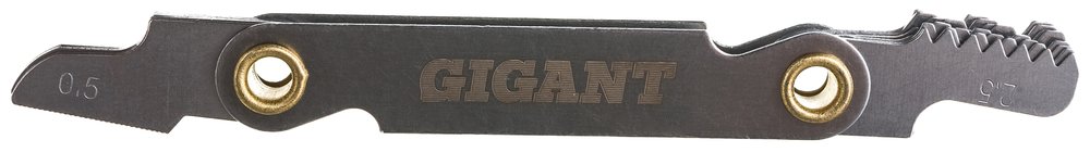 Набор шаблонов для определения шага метрической резьбы Gigant GGS-1