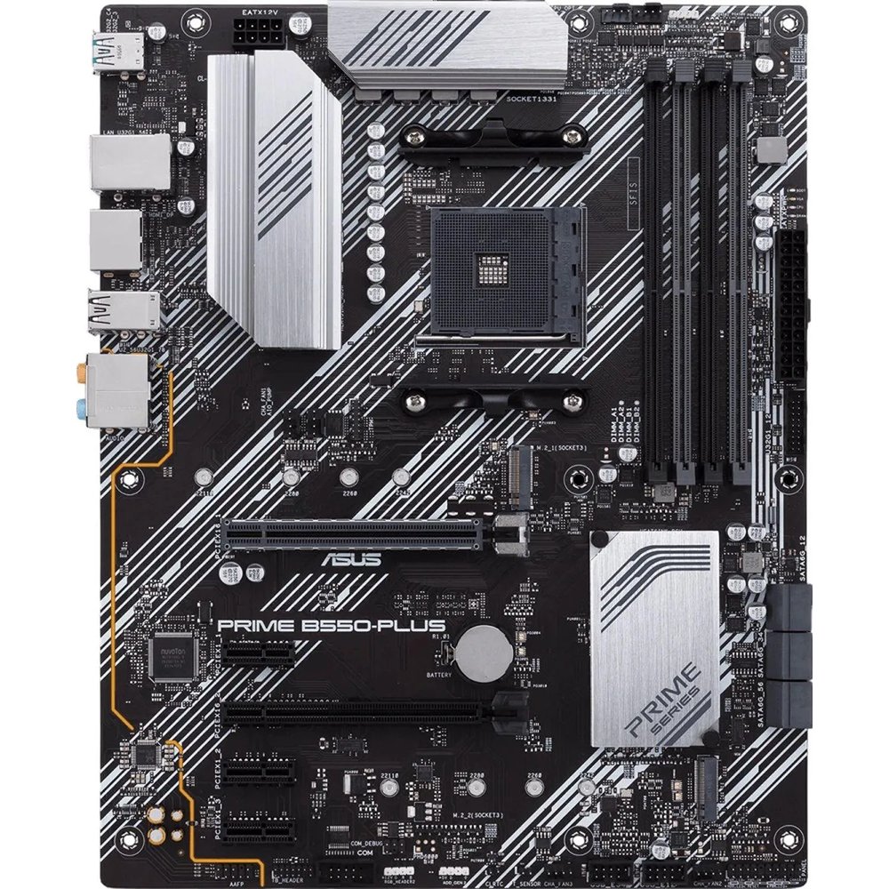 Материнская плата Asus PRIME B550-PLUS Soc-AM4 AMD 4xDDR4 ATX
