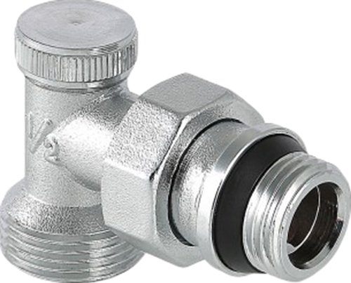 Настроечный Клапан Valtec угловой 1/2' евроконус с дополнительным уплотнением VT.019.NER.04