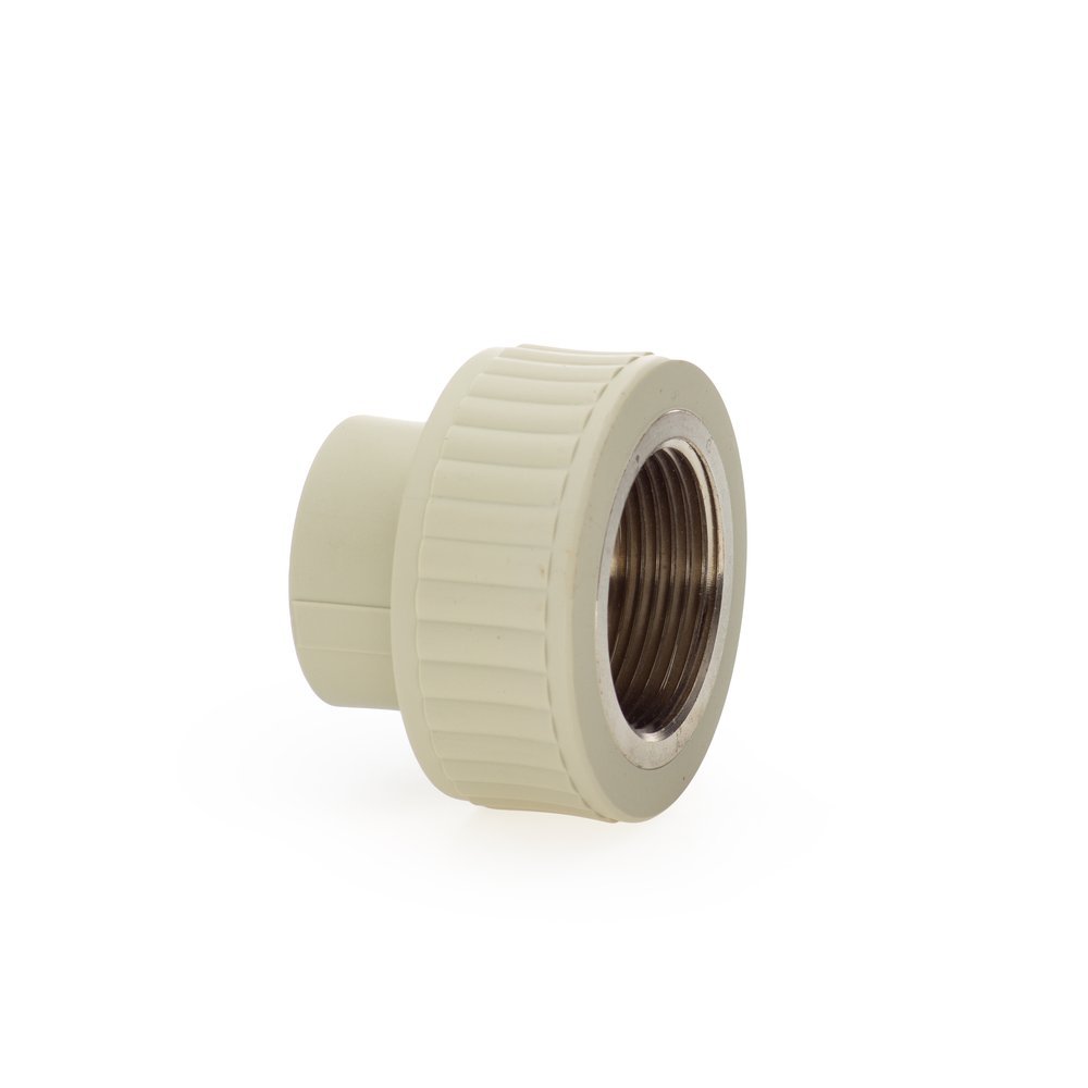 Комбинированная муфта LAMMIN ppr вр 32x1_1/4' 45/15 серый Lm31043032032G