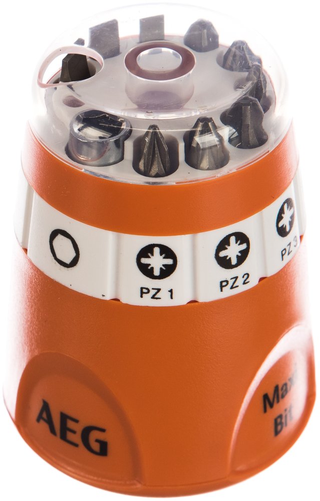 Набор Maxi-Bit (10 предметов, 25 мм, Sl/Ph/Pz) AEG 4932399493