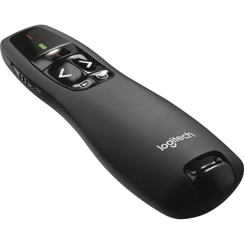 Презентер Logitech Wireless R400 (910-001356/910-004252), 2.4 GHz,(15м)
